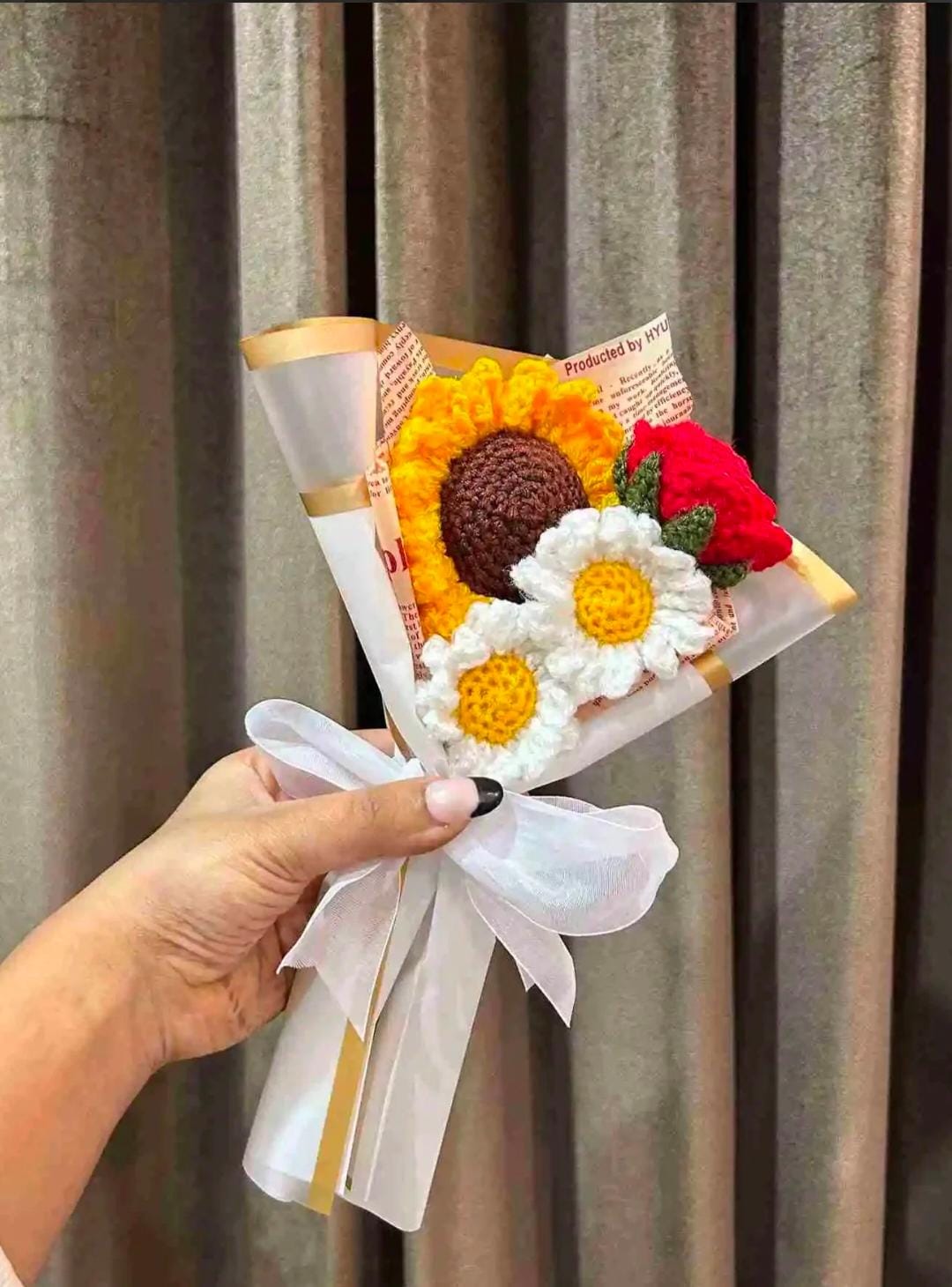 Sunflower Rose Daisy Bouquet