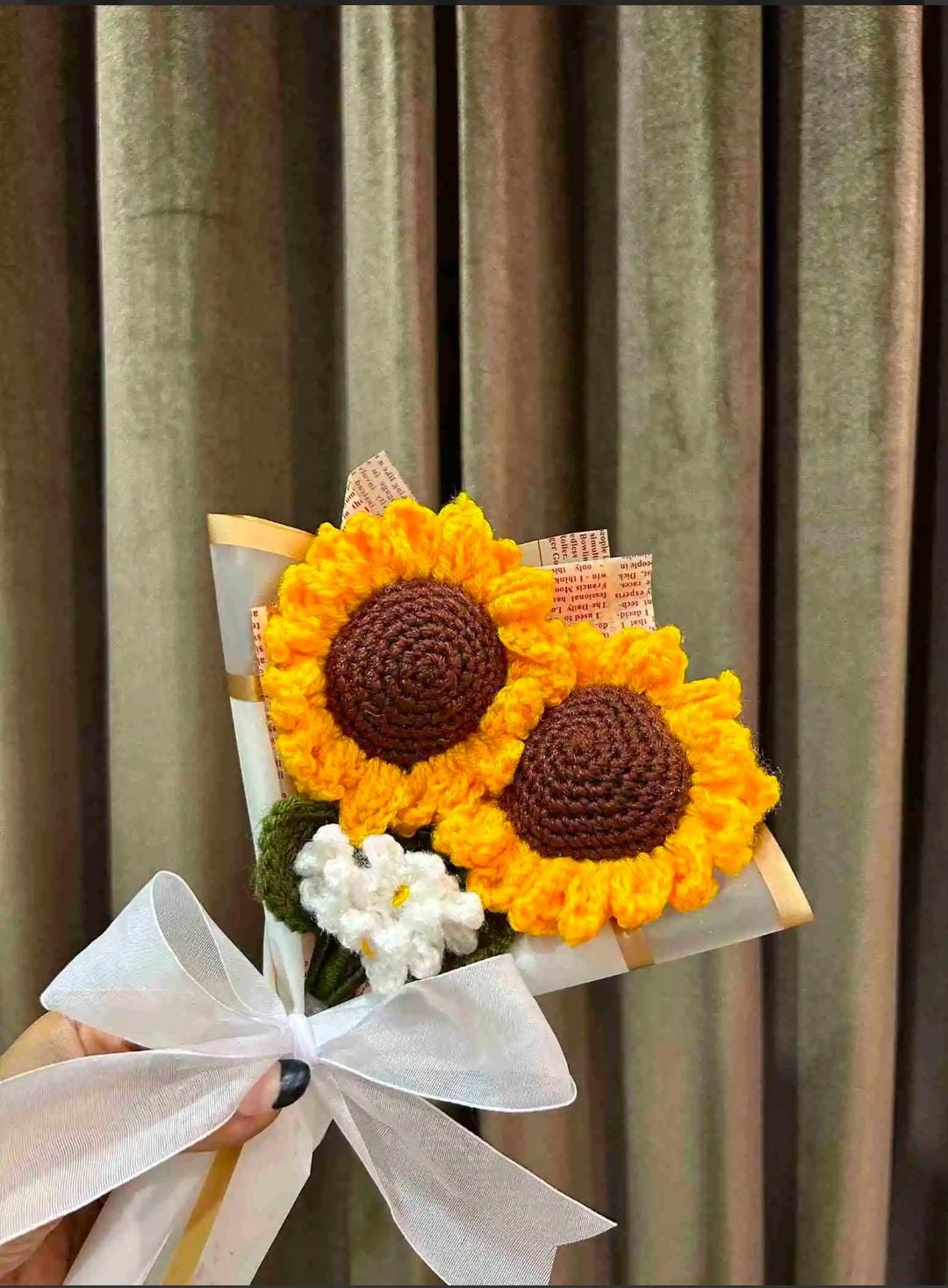 Sunflowers And Forgetmenots