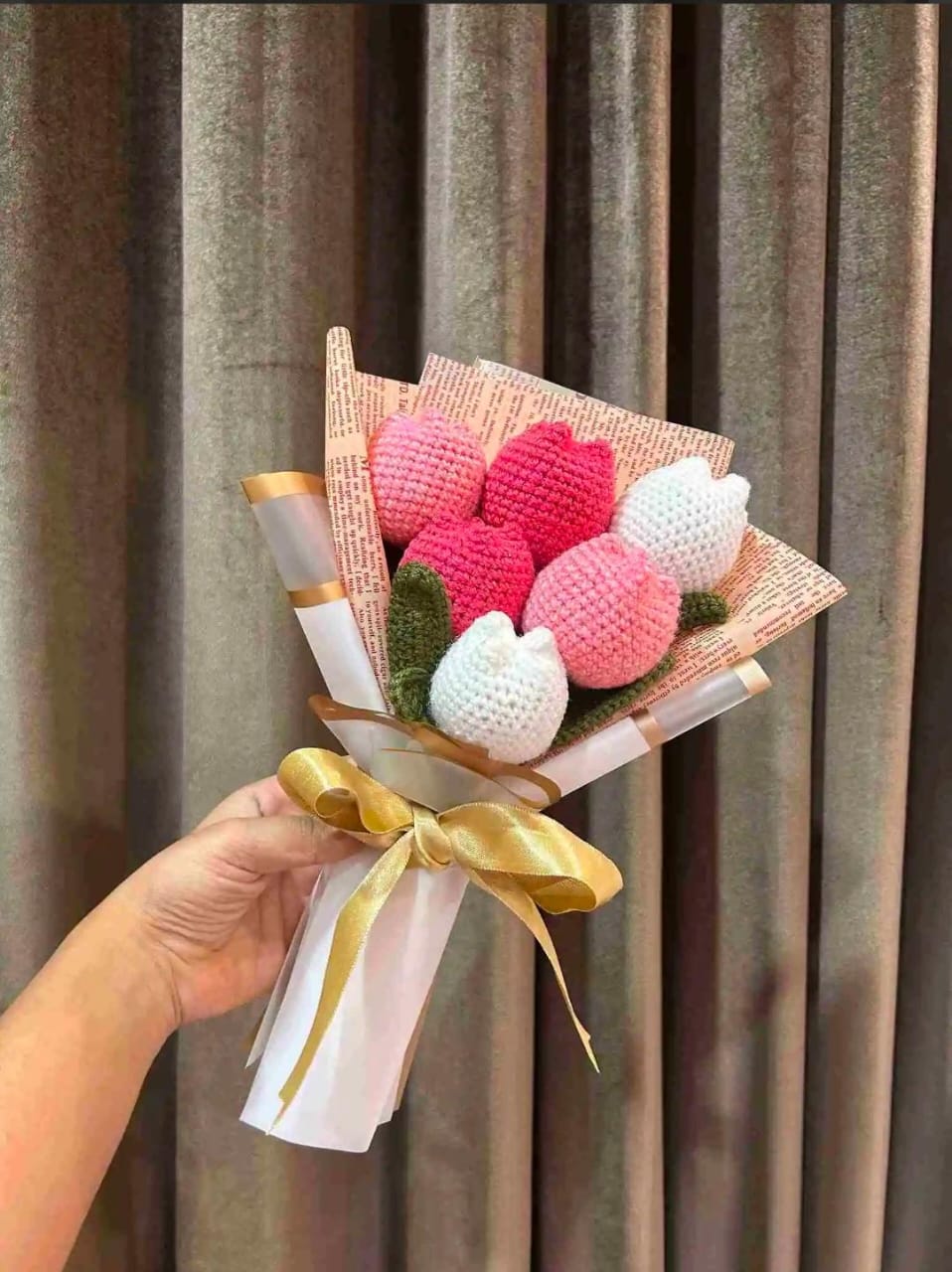 Pink Tulip Bouquet