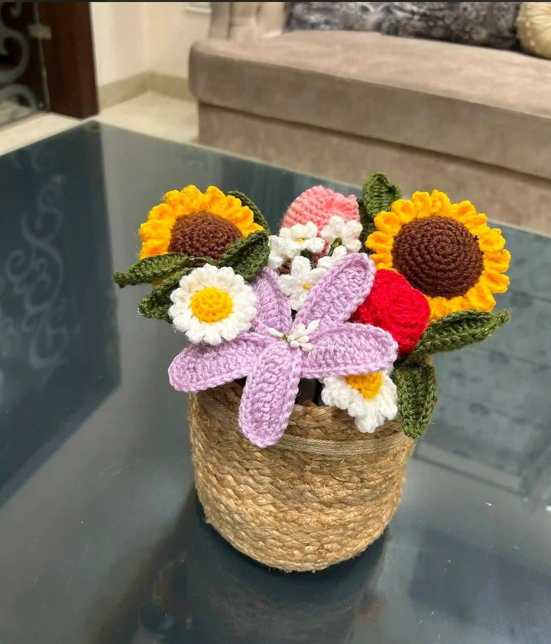 Mix Flower Basket