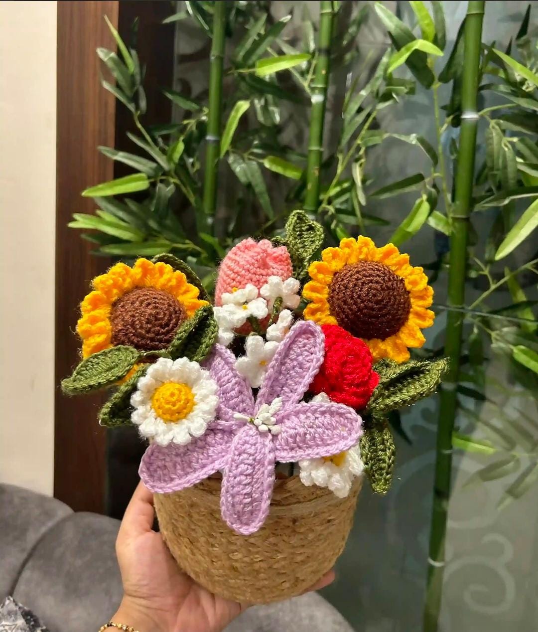 Mix Flower Basket