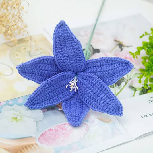 BLUE LILY FLOWER