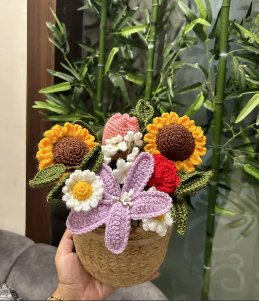 Mix Flower Basket
