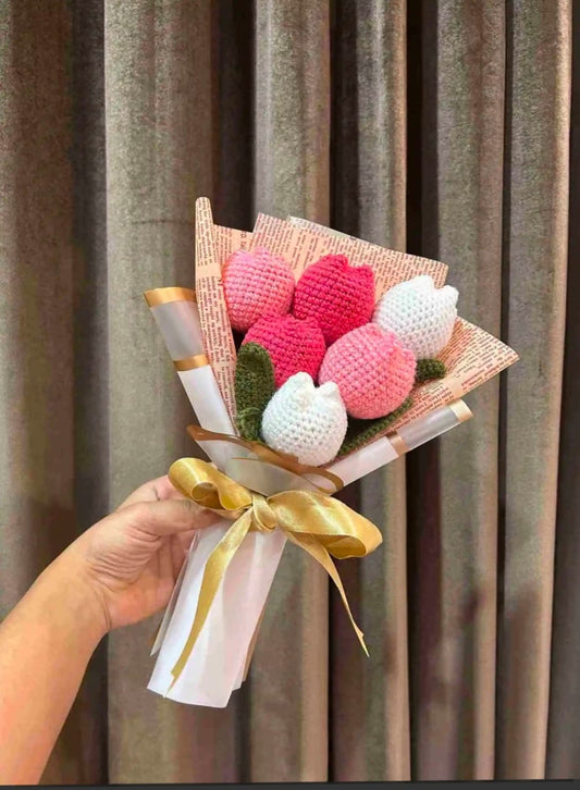 Pink Tulip Bouquet
