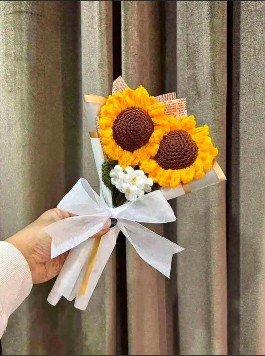 Sunflowers And Forgetmenots