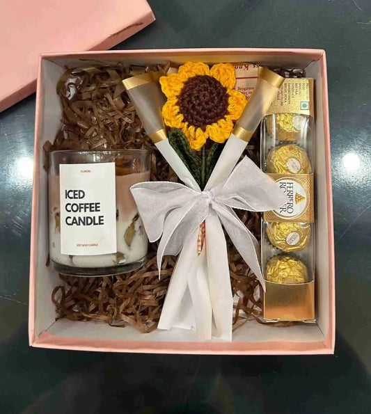 Wrapped In Loved Gift Box - Mini Bouquet Edition
