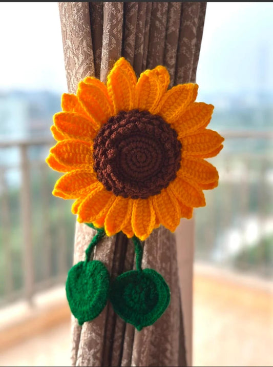 Sunflower Curtain Tie